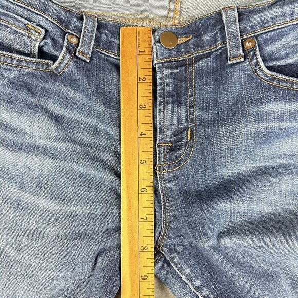 J Brand Jeans Womens 30 Blue Medium Air Wash The Skinny Stretch Denim USA Made - Picture 9 of 14